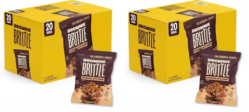 Vista 13 de Brownie Brittle - Galletas con virutas de chocolate, marrón, 1 onza, paquete de 20