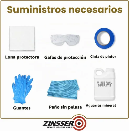 Vista 7 de Zinsser 3608 Imprimador en aerosol para cubrir manchas, de base de aceite, 13 onzas, blanco Zinsser Cover-Stain spray, 13oz. Oil-base
