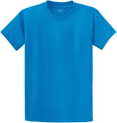 Vista 17 de Joe's USA Playeras pesadas de 6.1 onzas, 100% algodón para hombres en tallas regular, grande y alta Negro azabache