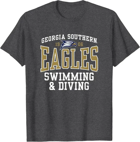 Vista 5 de Georgia Southern University Eagles Swimming and Diving T-Shirt