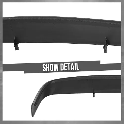 Vista 5 de G-PLUS Bisel superior para salpicadero, color negro, compatible con camioneta Toyota T3000 1989 1990 1991 1992 1993 1994 1995