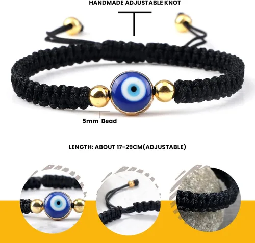 Vista 3 de Blingsoul Pulseras elegantes para mujer, pulsera ajustable de 9.8 pulgadas para mujer, regalo de joyería inspirado