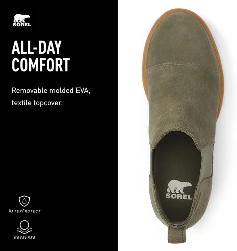 Vista 4 de Sorel EVIE II CHELSEA Mujer - Negro, Sal Marina
