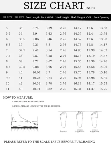 Vista 6 de Coutgo Botas altas Gogo para mujer, punta cuadrada, tacón grueso, charol y cremallera sobre la rodilla