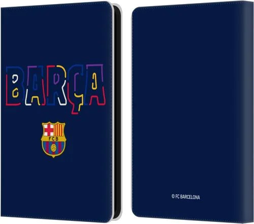 Vista 16 de Head Case Designs Funda de piel con licencia oficial del FC Barcelona Barca Crest Graphics compatible con Kindle Paperwhite 5 (2021)