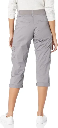 Vista 2 de Pantalón pescador Lee modelo Austyn con cintura tejida holgado para mujer