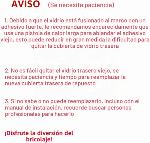 Vista 8 de Repuesto original OEM de cubierta trasera de cristal para iPhone 13 Pro Max de 6.7 pulgadas (Grafito) para todos los operadores con adhesivo