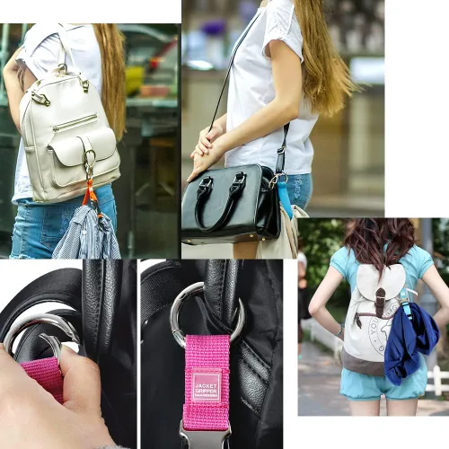 Vista 4 de Add-A-Bag - Correa de equipaje, correa de equipaje, accesorios de viaje, para guardar tus manos libres, fácil de llevar tus bolsas adicionales