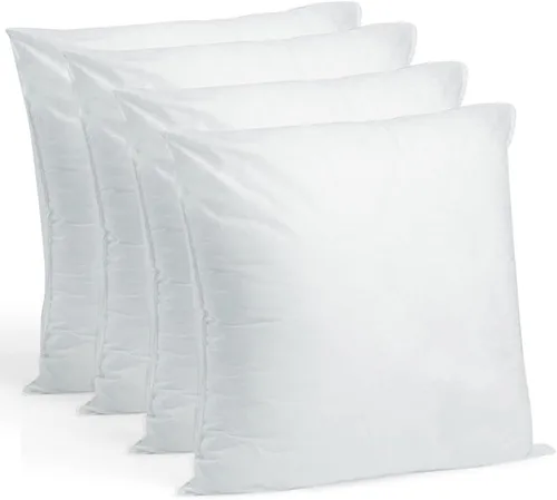 Vista 22 de Hometex Inserto de Almohada Decorativa 10" x 10" Relleno de Poliéster Funda Estándar