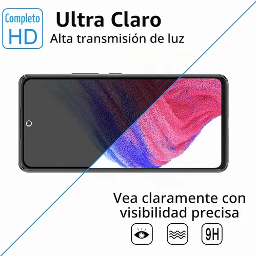 Vista 4 de Protector de pantalla para Samsung Galaxy A53 5G/A51 5G/A52/A52s 2negro+2transparente