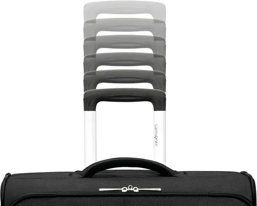 Vista 2 de Samsonite Aspire DLX Softside - Equipaje expandible con ruedas giratorias, Negro -, Aspire Dlx Softside Equipaje