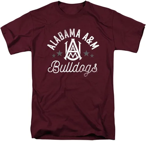 Vista 79 de Collegiate Distressed Mascot Unisex Adult T Shirt Collection 3 Universidad de Adelphi