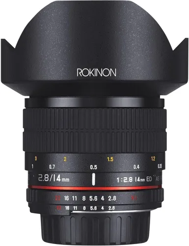 Vista 9 de Lente ultra de gran angular Rokinon – 14 mm F2.8