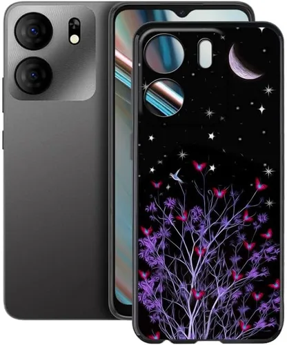 Vista 32 de Funda para BLU View 5 B160V (6.56 "), Carcasa protectora de silicona de grado militar para BLU View 5 B160V - Globo