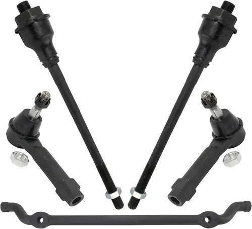 Vista 38 de TRQ Kit de dirección delantera con barra de acoplamiento de fuelle de piñón y cremallera compatible con Toyota Echo 2000-2005