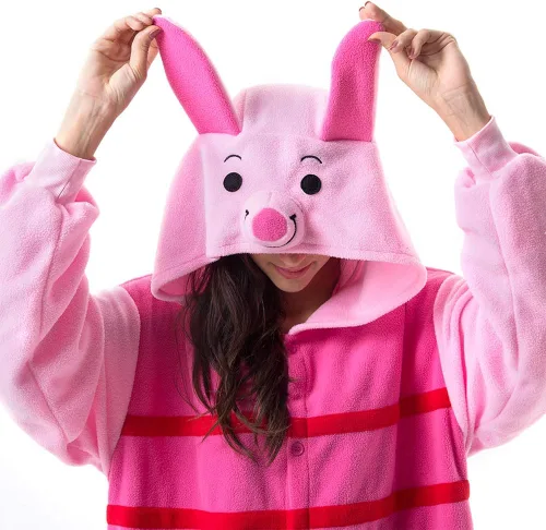 Vista 6 de Beauty Shine Pijama unisex de dibujos animados para adultos, disfraz de Halloween, Navidad, pijamas de felpa para cosplay