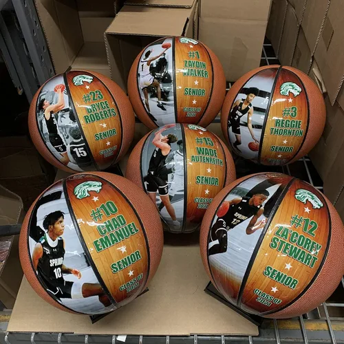 Vista 2 de Baloncesto con fotos personalizadas, baloncesto personalizado con imágenes y texto, el mejor regalo para jugadores, noche de personas mayores