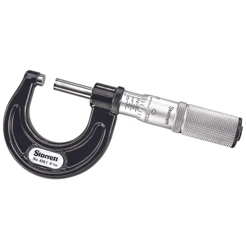 Vista 33 de Starrett Micrómetro digital exterior, rango de 0-1", graduación de .0001