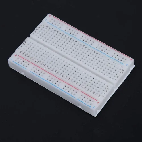 Vista 4 de Solderless 400 puntos de lazo placa de prueba reutilizable del circuito de la tabla de pan