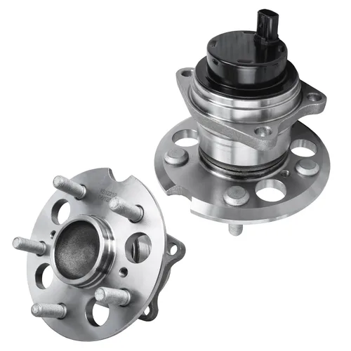 Vista 22 de Detroit Axle - Par de cojinetes de rueda delantera/trasera para Ford Edge 11-14, 09-19 Flex, 13-19 Police Interceptor Sedan, 14-18 Police Sedan