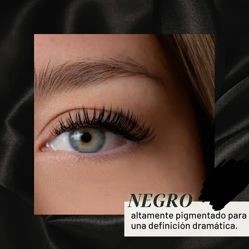 Vista 2 de Xtreme Lashes Máscara de longitud y volumen, negro, 0.25 onzas, compatible con extensiones de pestañas, maquillaje impermeable de larga duración