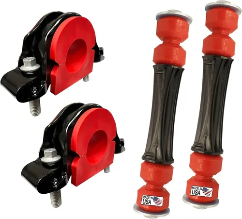 Vista 12 de Estabilizador de barra estabilizadora delantera de 4-6 pulgadas CODE RED Kit de eslabones de extremo resistente para Chevy Silverado Sierra 1500