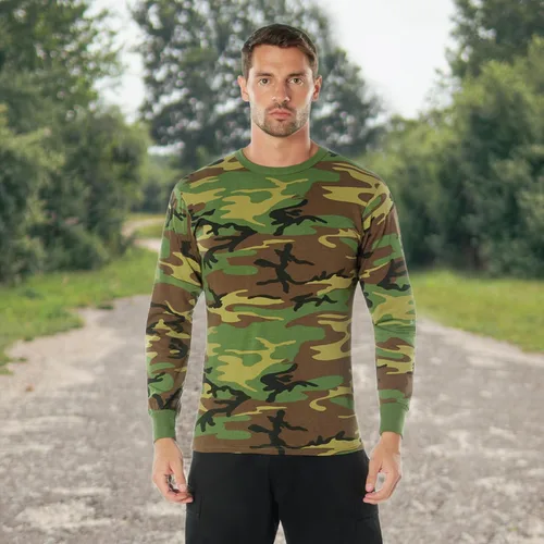 Vista 2 de Rothco Long Sleeve Camo T-Shirt ACU Digital Camo