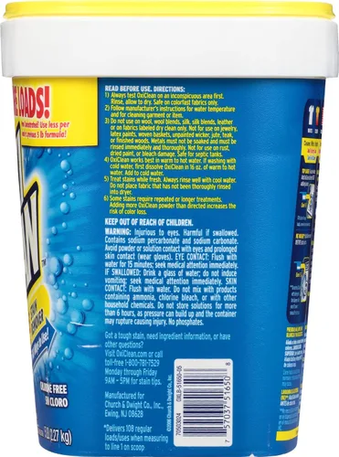Vista 10 de OxiClean - Polvo versátil quitamanchas, 5 libras