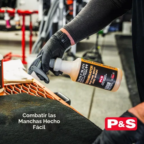Vista 4 de P&S Professional Detail Products - Terminator Enzyme Spot and Stain Remover - Perfecto para desodorizar, eliminar suciedad incrustada, grasa