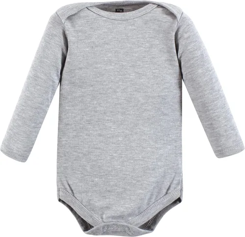Vista 6 de Hudson Baby unisex-baby Cotton Long-sleeve Bodysuits