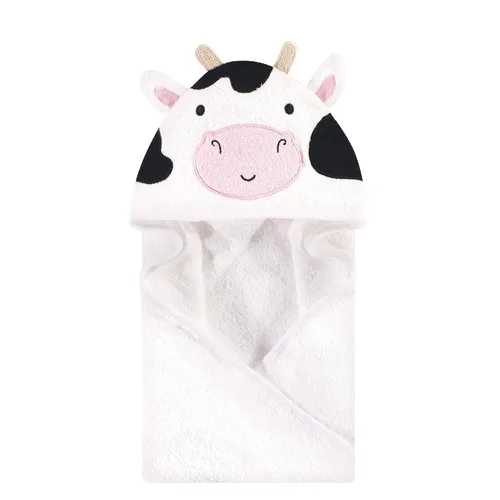 Vista 68 de Hudson Baby Toalla con capucha unisex de algodón con cara de animal para bebé, cocodrilo, talla única