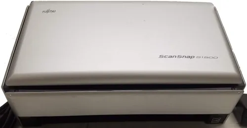 Vista 2 de Fujitsu Escáner ScanSnap S1500 con nuevo adaptador, cable, cable, página escaneada