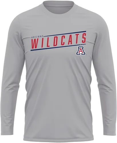 Vista 16 de Camisa deportiva de manga larga oficial de la NCAA Collegiate para hombre, colección de carbón elegante Universidad Estatal de Arizona/W/Sleek/Ls
