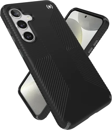 Vista 22 de Speck Funda para Samsung Galaxy S25 Plus, protección contra caídas de 13 pies, agarre antideslizante, funda para Samsung S25 Plus, bisel elevado
