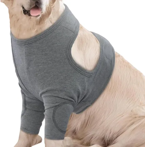 Vista 11 de Dog Anti-Lick Wounds Sleeves Anti Licking Front Leg Protection Sleeve Brace Front Leg Protection Tool Simple Design for Small Large Dogs