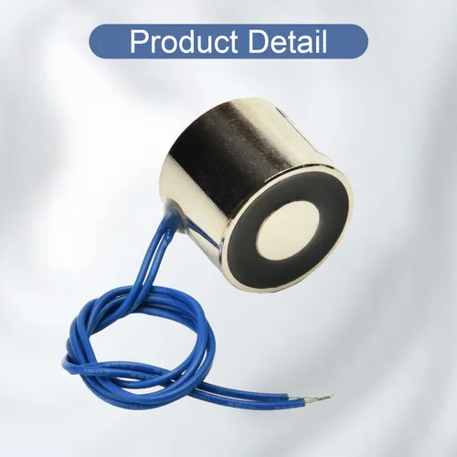 Vista 3 de Heyiarbeit 12V DC 50N Imán de elevación eléctrica electroimán solenoide Ascensor Holding 25mmx20mm