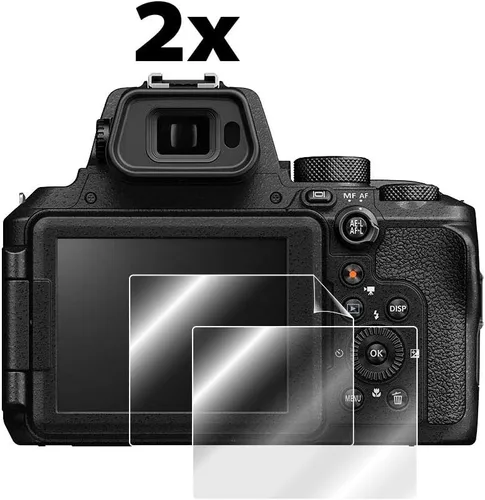 Vista 2 de IPG Protector de pantalla para cámara digital Nikon COOLPIX P950 (2 unidades) Protector de pantalla invisible - Calidad HD/Autocuración/Libre