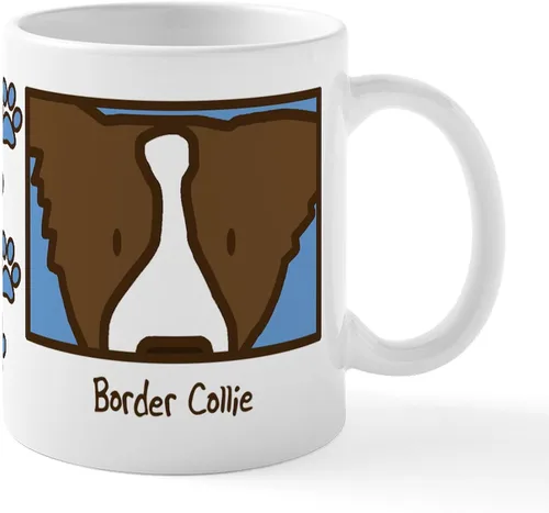 Vista 2 de CafePress Anime Brown Border Collie Mug 11 oz (325 ml) Ceramic Coffee Mug