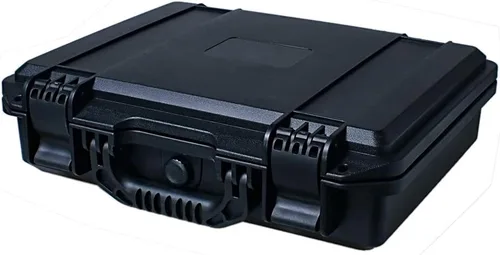 Vista 2 de Maleta rígida impermeable de 14 pulgadas con inserto de espuma personalizable DIY (Interior de 13 x 9.8 x 3.3 pulgadas)