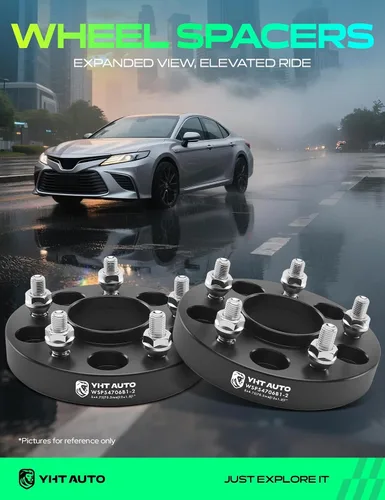 Vista 2 de YHTAUTO 5x4.75 Separadores de rueda con buje céntrico de 1 pulgada, compatible con 1979-2019 Chevy Corvette Camaro S10 Blazer y Cadillac XLR