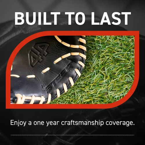 Vista 5 de 44 Pro Steer - Guante de béisbol para campo interior, guante de campo, construcción de cuero de primera calidad para adultos y jóvenes, 12 pulgadas