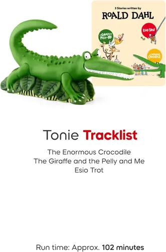 Vista 5 de Tonies El Cocodrilo Enorme y Más Historias de Roald Dahl - Figurina de Juguete de Audio