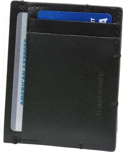 Vista 3 de Alpine Swiss Billetera de bolsillo frontal con clip de dinero RFID para hombre