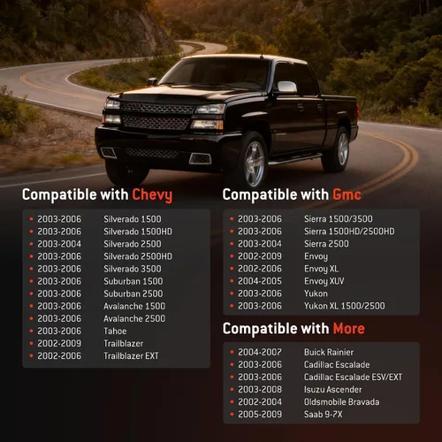 Vista 2 de 599-210XD Módulo de Control de Clima Panel de Control de AC Compatible con Vehículos Chevy GMC Buick Cadillac Isuzu Saab 2003-2007 - Silverado
