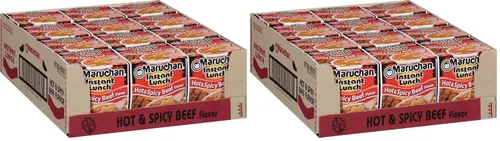 Vista 18 de Maruchan Almuerzo Instantáneo de Carne de Res, 2.25 Oz, Paquete de 12