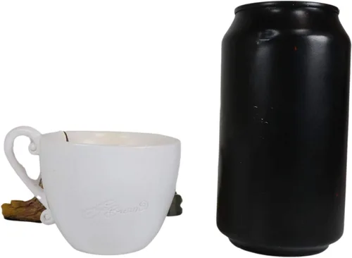 Vista 6 de Ebros Gift Amy Brown Fantasy Manzanilla calmante en taza de té con figura de hadas durmiendo escultura festiva coleccionable