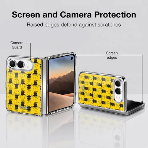 Vista 238 de Head Case Designs Funda de gel suave con licencia oficial de Peanuts Autumn Charlie Brown compatible con Apple iPhone 7 Plus/iPhone 8 Plus