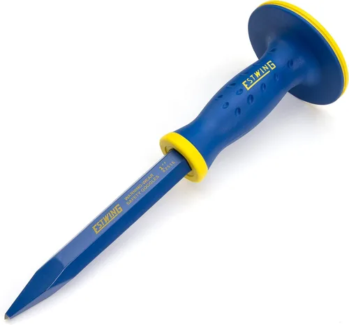 Vista 11 de Estwing - Cincel frío de 1 pulgada de ancho con protección para manos (42518)