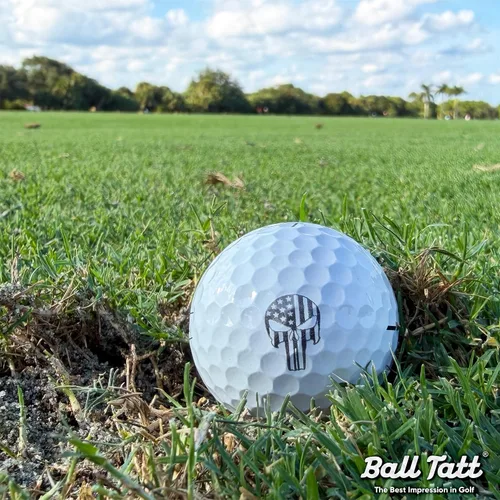 Vista 2 de Sello de Bola de Golf - Marcador Autoentintado - Herramienta de Marcado Permanente de Secado Rápido, Sin Fugas ni Recargas, Sello de Golf Castigador