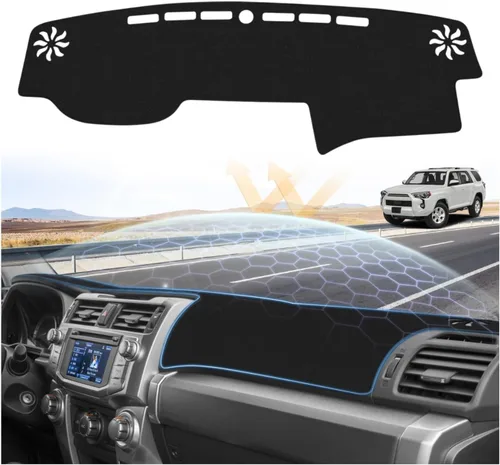 Vista 13 de Sunsdrew - Cubierta de salpicadero para Dodge Ram 1500 2500 3500 2010-2018